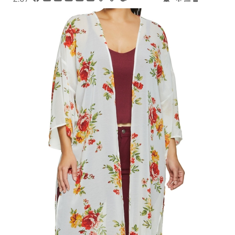 Brand New Floral Duster